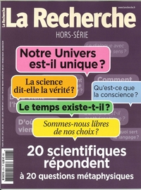 Picture of La Recherche HS N°27 20 Scientifiques répondent  2018