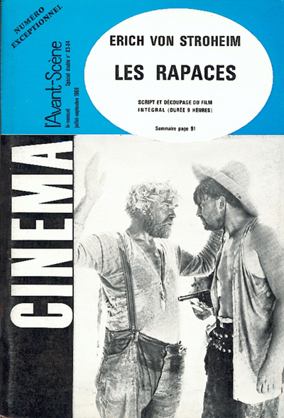 Image de L'Avant Scène cinéma n°83/84 : Les rapaces -Juillet/Septembre 1968