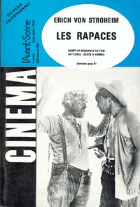 Image de L'Avant Scène cinéma n°83/84 : Les rapaces -Juillet/Septembre 1968