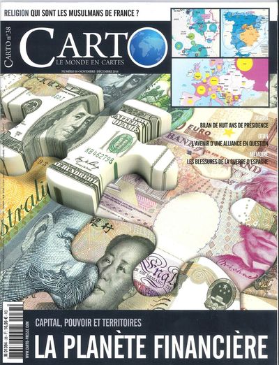 Image de Carto N°38 La Planete Financiere  Novembre/Decembre 2016