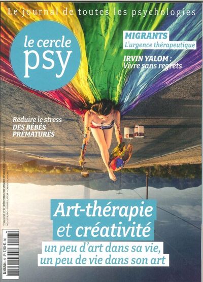 Image de Le Cercle Psy N°27 Art-Therapie Et Creativite Decembre2017/Fevrier 2018