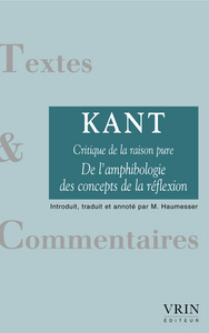 Picture of De l'amphibologie des concepts de la réflexion (Critique de la raison pure)
