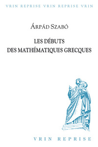 Picture of Les débuts des mathématiques grecques