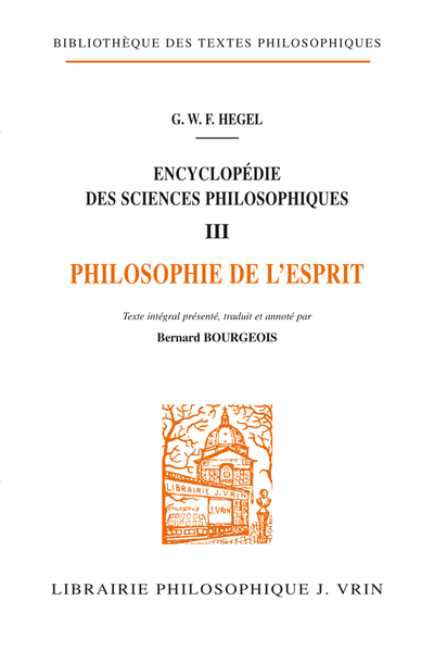 Image de Encyclopédie des sciences philosophiques