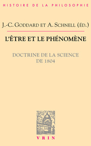 Picture of L'être et le phénomène