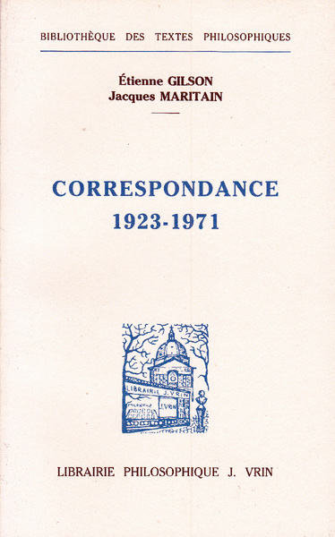 Image de Correspondance 1923-1971