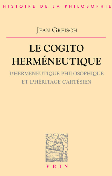 Picture of Le cogito herméneutique
