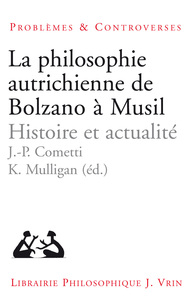 Image de La philosophie autrichienne de Bolzano a Musil