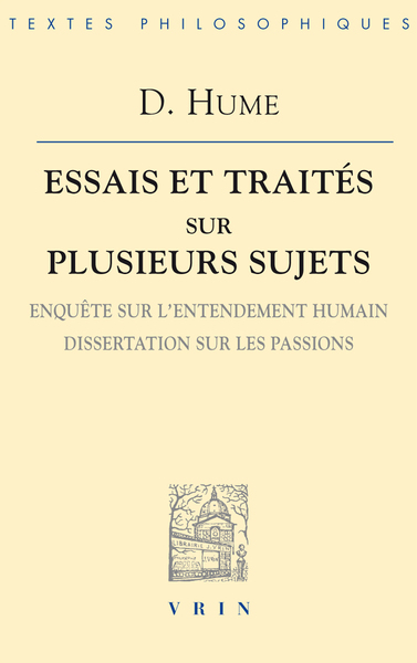 Image de Essais et traités sur plusieurs sujets III