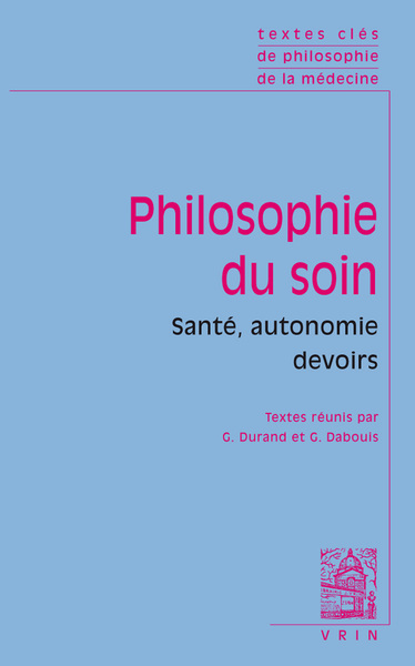 Picture of Textes clés de philosohie du soin
