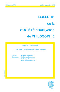 Image de KARL MARX PENSEUR DE L'EMANCIPATION