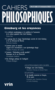 Picture of Ginzburg et les croyances