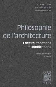 Picture of Textes clés de philosophie de l'architecture