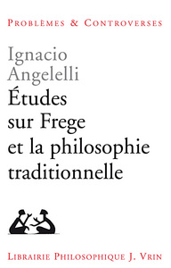 Image de Études sur Frege et la philosophie traditionnelle