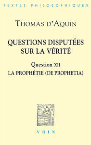 Image de Questions disputées sur la Vérité