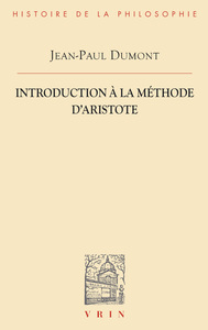 Picture of Introduction à la méthode d'Aristote
