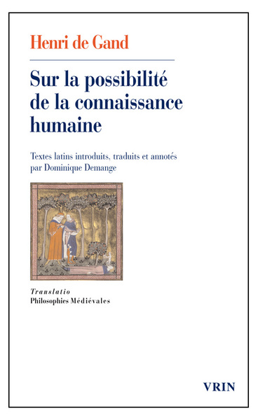 Image de Sur la possibilité de la connaissance humaine