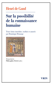 Image de Sur la possibilité de la connaissance humaine