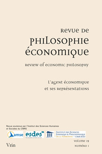 Picture of L'agent économique et ses représentations