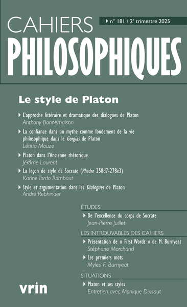 Picture of Le style de Platon