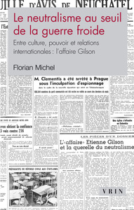 Picture of Le neutralisme au seuil de la Guerre froide - entre culture, pouvoir et relations internationales