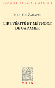 Image de Lire Vérité et méthode de Gadamer