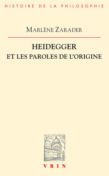 Image de Heidegger et les paroles de l'origine