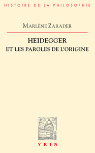 Image de Heidegger et les paroles de l'origine