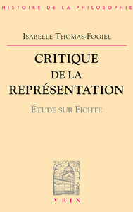 Picture of Critique de la representation