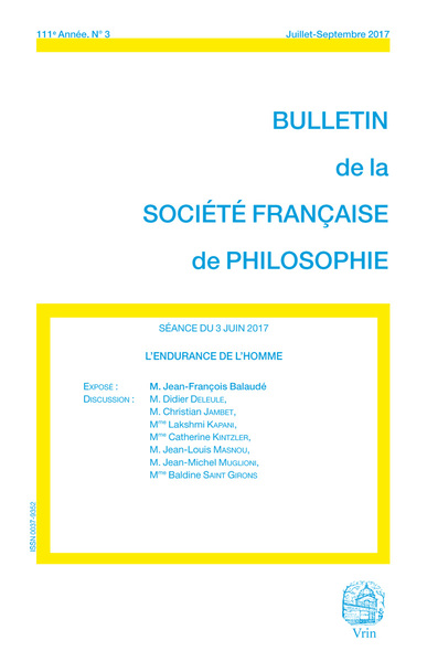 Picture of L'ENDURANCE DE L'HOMME