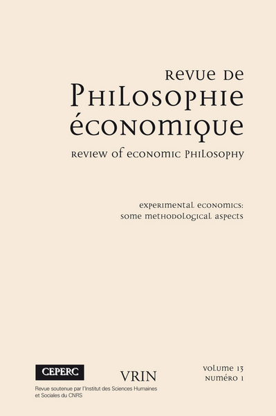 Image de Experimental Economics