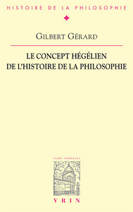 Picture of Le concept hégélien de l'histoire de la philosophie