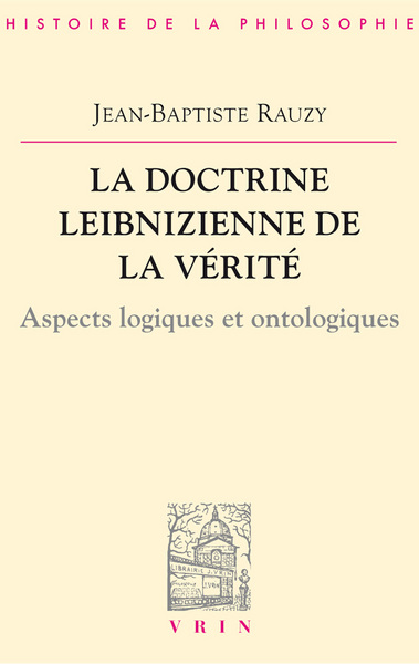 Picture of La doctrine leibnizienne de la vérité