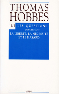 Picture of Œuvres, tome XI-2: Les questions concernant la liberté, la nécessité et le hasard