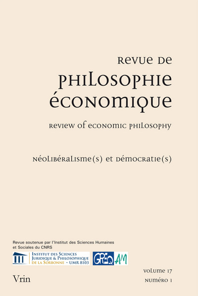 Image de Noélibéralisme(s) et démocratie(s)