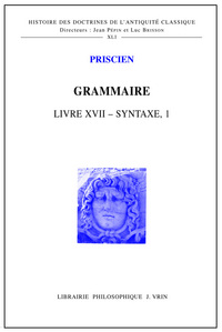 Picture of Grammaire Livre XVII - Syntaxe I