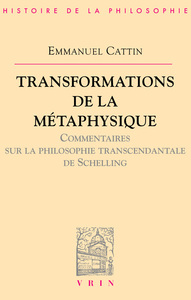Picture of Transformations de la métaphysique.