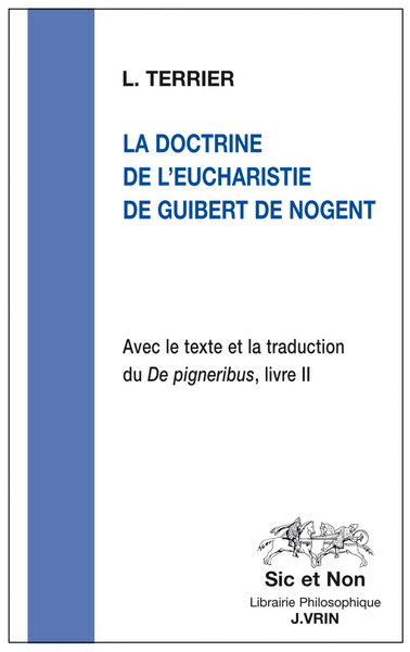 Image de La doctrine de l'eucharistie de Guibert de Nogent