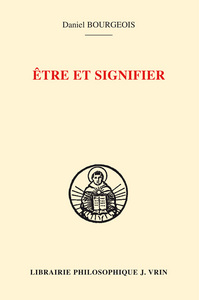 Image de Être et signifier