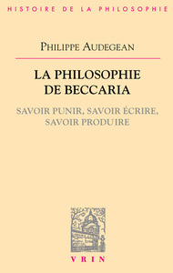 Image de La philosophie de Beccaria