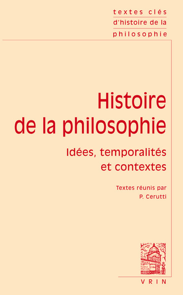 Picture of Textes clés d'histoire de la philosophie