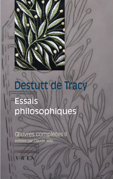 Picture of Œuvres complètes tome II: Essais philosophiques