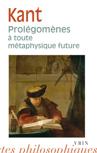 Picture of Prolegomènes à toute métaphysique future qui pourra se présenter comme science