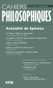 Picture of Actualité de Spinoza