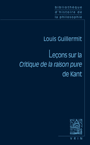 Picture of Leçons sur la Critique de la raison pure de Kant