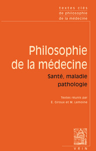 Image de Textes cles de philosophie de la medecine