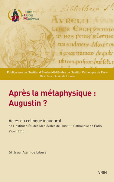 Image de Après la métaphysique: Augustin?