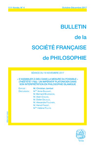Picture of S ASSIMILER A DIEU DANS LA MESURE DU POSSIBLE (THEETETE 176B) IMPERATIF PLATONICIEN