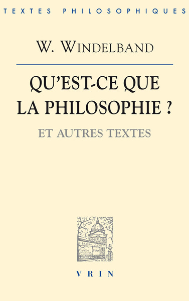 Image de Qu'est-ce que la philosophie?
