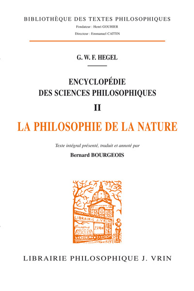 Picture of Encyclopédie des sciences philosophiques
